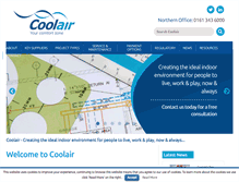 Tablet Screenshot of coolair.co.uk